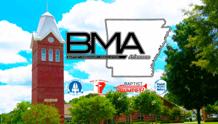 BMA of Arkansas Logo with Departments CBC Background